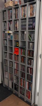 5 x cd/dvd rack (benno) Ikea zilvergrijs, Huis en Inrichting, Ophalen, Zo goed als nieuw, Kunststof, Cd's of Dvd's