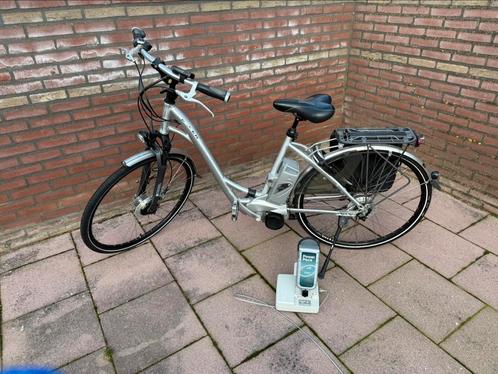 Flyer elektrische fiets, Fietsen en Brommers, Elektrische fietsen, Zo goed als nieuw, Overige merken, 47 tot 51 cm, 50 km per accu of meer