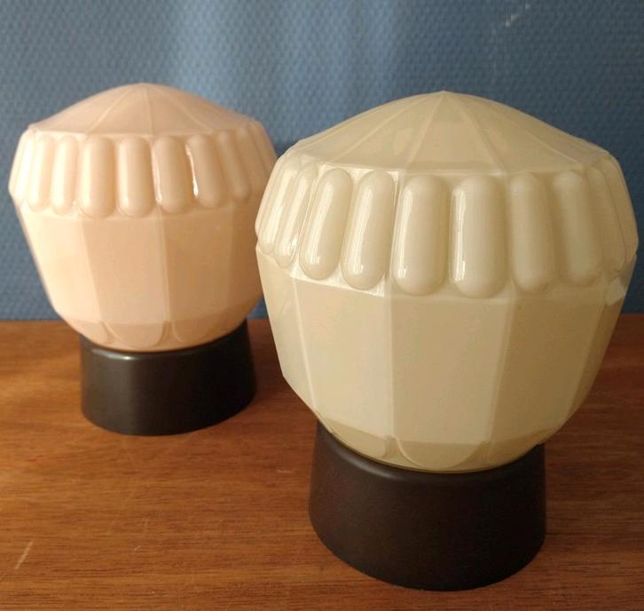 Thabur plafondlampen bakeliet, Huis en Inrichting, Lampen | Plafondlampen, Glas, Verzenden