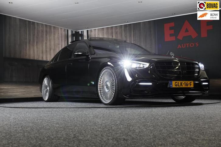 Mercedes-Benz S-klasse 500 4MATIC Lang AMG Line / Autonoom R, Auto's, Mercedes-Benz, Bedrijf, Te koop, S-Klasse, 360° camera, 4x4