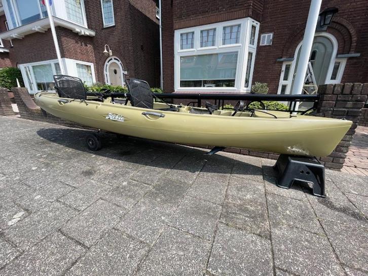 Hobie Mirage Oasis 2-persoons kayak, Watersport en Boten, Kano's, Zo goed als nieuw, Kajak, Twee personen, Ophalen