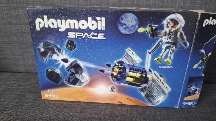 playmobil 9490 ruimtevaart/ space astropov, Kinderen en Baby's, Speelgoed | Playmobil, Zo goed als nieuw, Complete set, Ophalen of Verzenden