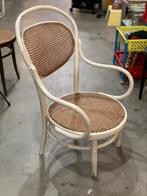 Mooie antieke vintge Thonet design fauteuil, Ophalen, Gebruikt, 75 tot 100 cm, 50 tot 75 cm