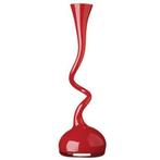 Swing Vase Red M QD NORMANN COPENHAGEN Nieuw €29,95, Huis en Inrichting, Woonaccessoires | Vazen, Nieuw, Glas, Ophalen of Verzenden