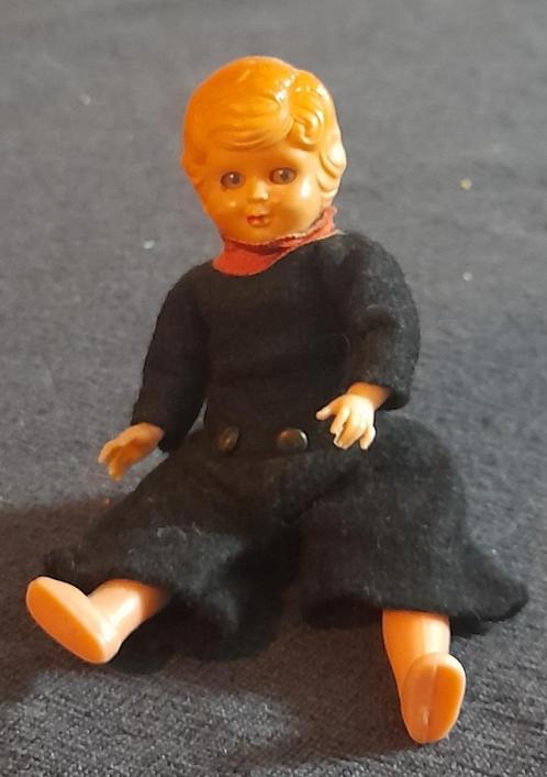 Vintage jongenspopje, Verzamelen, Poppen, Gebruikt, Pop, Ophalen of Verzenden