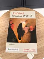 C. Kelk - Studieboek materieel strafrecht, Ophalen of Verzenden, Gelezen, C. Kelk