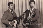 The Blue Diamonds DECCA-kaart jaren 60 in prima staat, Verzenden, 1960 tot 1980, Ongelopen, Sterren en Beroemdheden