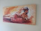 Schilderij Chererov - Liggende Vrouw, Ophalen of Verzenden