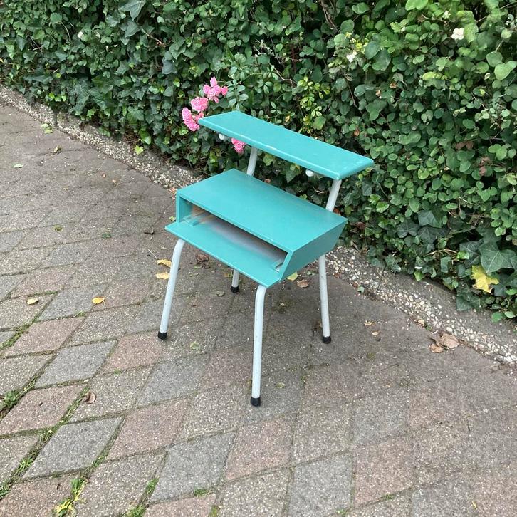 Vintage kinderlessenaar / bureautje, Antiek en Kunst, Curiosa en Brocante, Ophalen