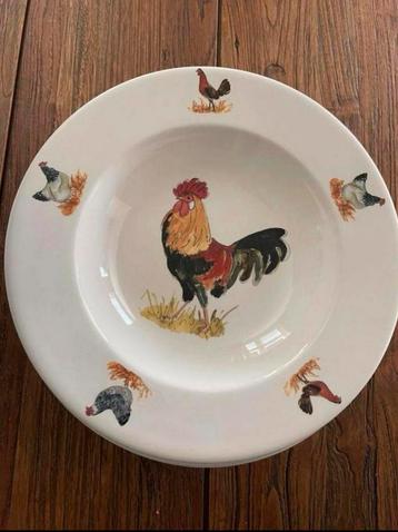 Alie Kruse-Kolk haan zoekt hen diepe soepborden 6 stuks beschikbaar voor biedingen