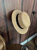 Oud brocante rieten kinderhoedje, Antiek en Kunst, Antiek | Kleding en Accessoires, Ophalen of Verzenden