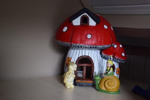 keramiek paddestoel, Verzamelen, Beelden en Beeldjes, Nieuw, Fantasy, Ophalen