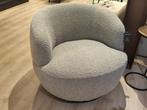 Bepurehome draaifauteuil Woolly Bouclé Naturel, Huis en Inrichting, Fauteuils, Nieuw, 75 tot 100 cm, Stof, 75 tot 100 cm