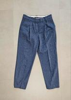Massimo Dutti trousers 38, wool, blue, short, women, Kleding | Heren, Broeken en Pantalons, Ophalen of Verzenden, Zo goed als nieuw