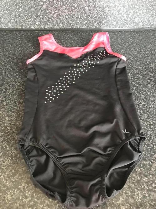 Turnpakje met glitters - mooie bikini - Krivit kettlebell, Sport en Fitness, Turnen, Zo goed als nieuw, Turnpak(je), Kindermaat 146 t/m 176