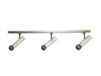 Prachtige vintage plafond rail spots design Staff leuchten, Ophalen, Gebruikt, Metaal of Aluminium, Plafondspot of Wandspot