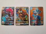 Pokemon GX Zoroark Tauros Lucario, Hobby en Vrije tijd, Verzamelkaartspellen | Pokémon, Ophalen of Verzenden, Gebruikt