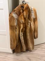 Echte bontjas maat M/L half lang, Ophalen of Verzenden, Zo goed als nieuw, Maat 38/40 (M), Bruin