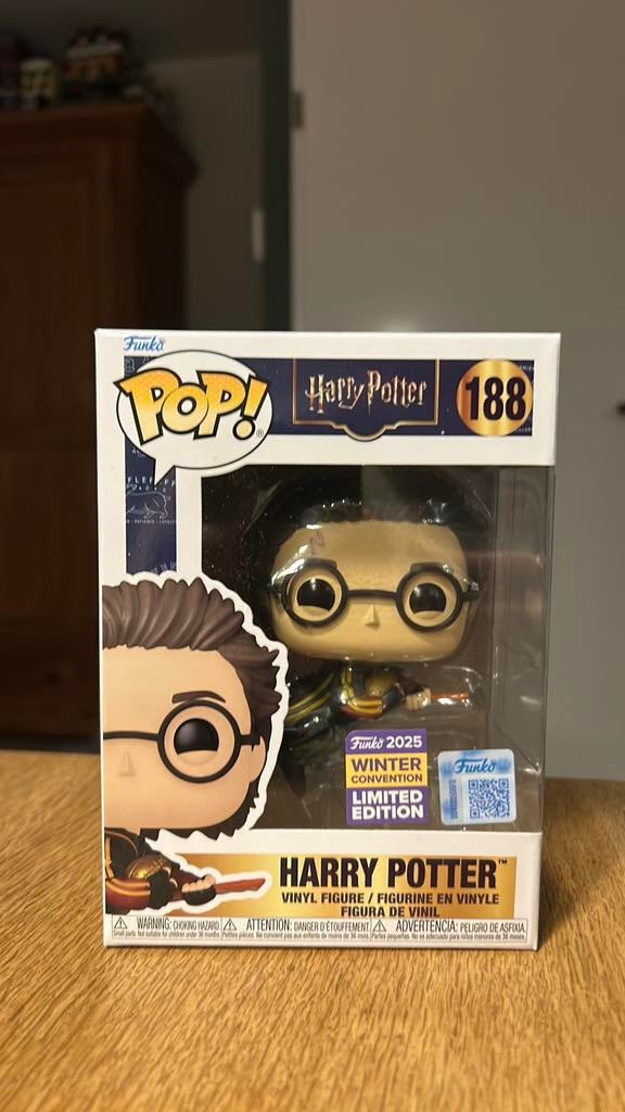 Funko pop! Harry Potter Winter covention 2025 Exclusivr 188, Ophalen of Verzenden, Zo goed als nieuw