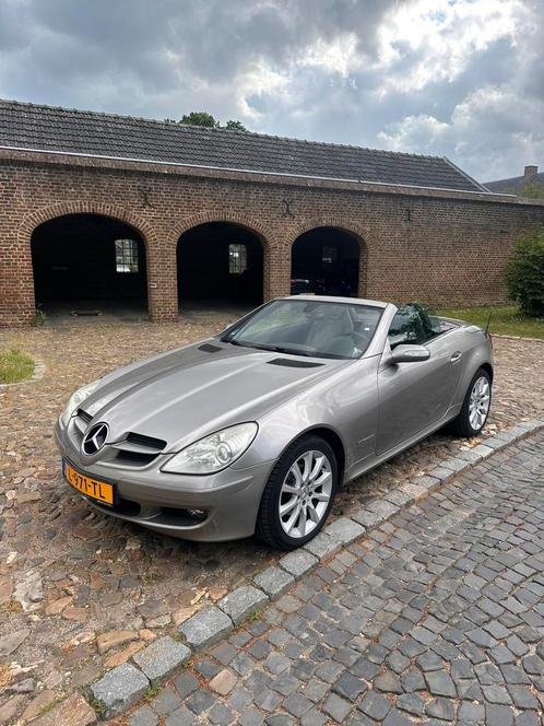 Mercedes-Benz SLK 1.8 Slk200 Kompr Roadster AUT 2004 Grijs, Auto's, Mercedes-Benz, Particulier, SLK, Airconditioning, Cruise Control