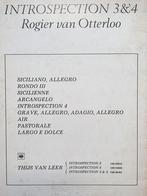 Rogier van Otterloo - Introspection 3 & 4, Gebruikt, Klassiek, Ophalen of Verzenden, Artiest of Componist