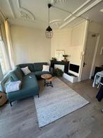 Goossens bank in goede staat, Ophalen, 150 tot 200 cm, Hoekbank, Driepersoons