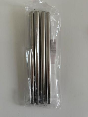 RVS Rietjes Set - Nieuw in Verpakking beschikbaar voor biedingen