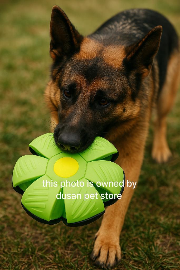 Groene Flying UFO Bal - een heel speciale prijs!, Dieren en Toebehoren, Hondenspeelgoed, Nieuw, Behendigheidspeelgoed, Ophalen of Verzenden