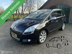 Peugeot 5008 1.6 THP GT 7p INRUILKOOPJE LEER/NAVI/TREKHAAK, Auto's, Voorwielaandrijving, Euro 5, Gebruikt, Zwart