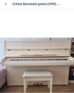 Piano Bernstein, Muziek en Instrumenten, Gebruikt, Wit, Ophalen of Verzenden, Piano