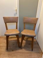 2 Vinted bureau stoelen uit de jaren 50 om op teknappen, Huis en Inrichting, Ophalen, Gebruikt, Twee