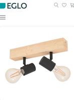 Eglo plafondlampen hout zwart, Ophalen of Verzenden, Zo goed als nieuw