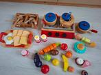 Houten speelgoed voor een keukentje, Ophalen of Verzenden, Gebruikt, Hout, Speelkeuken-accessoire