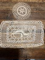 2 brocante kanten kleedjes, Ophalen of Verzenden