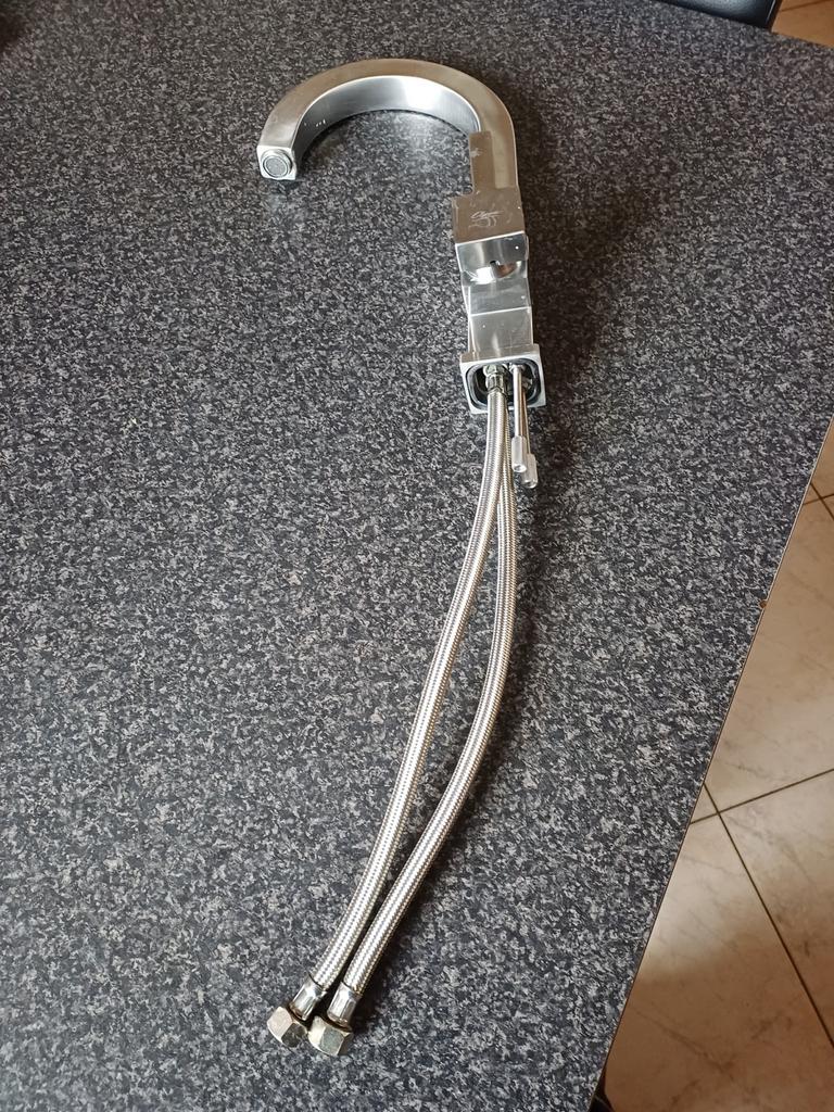 Keukenmengkraan - Goed Werkend, 36cm Hoog, Ophalen of Verzenden, Gebruikt, Chroom, Kraan