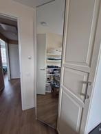 Oude ikea pax hoekkast met spiegeldeur, Huis en Inrichting, Kasten | Kledingkasten, Ophalen, Gebruikt, 200 cm of meer, Met plank(en)