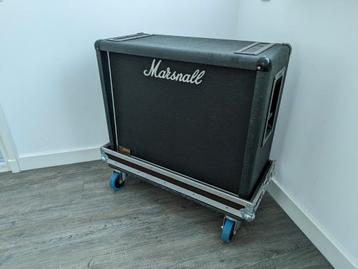Marshall 1936V 2x12 cabinet (V30+Greenback)+flightcase  beschikbaar voor biedingen