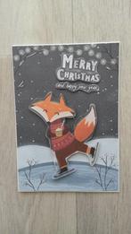 Zelfgemaakte kerstkaart, Hobby en Vrije tijd, Kaarten | Zelfgemaakt, Ophalen of Verzenden, Nieuw, Kerst