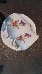 Paar kop en schoteltjes Rosenthal, classic rose collection, Ophalen of Verzenden, Zo goed als nieuw, Overige stijlen, Kop(pen) en/of Schotel(s)