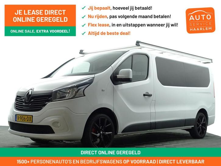 Renault Trafic 1.6 dCi Euro 6 T29 L2 Luxe- Imperiaal, 3 Pers, Auto's, Bestelauto's, Bedrijf, Te koop, ABS, Airbags, Airconditioning