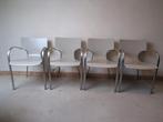 Vier eetkamerstoelen model Jim ontwerp van Wim Marseille, Ophalen, Gebruikt, Vier