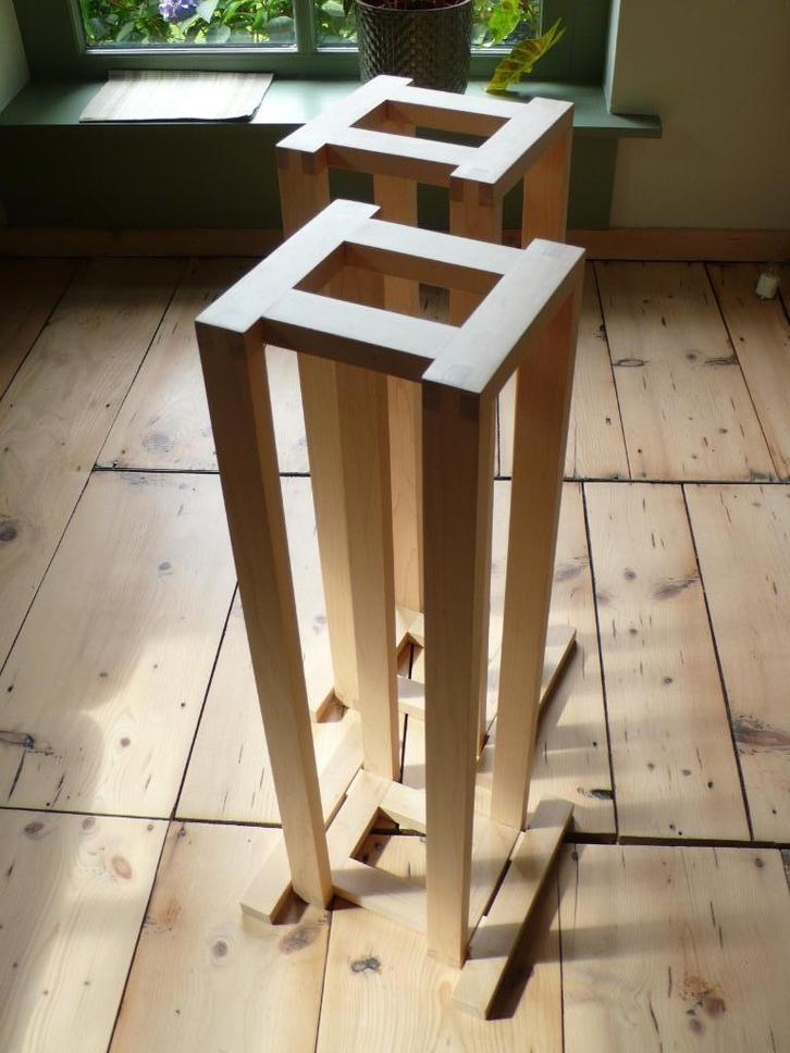 Tontrager stands voor Harbeth P3ESR, Audio, Tv en Foto, Luidsprekers, Zo goed als nieuw, Front, Rear of Stereo speakers, Overige merken