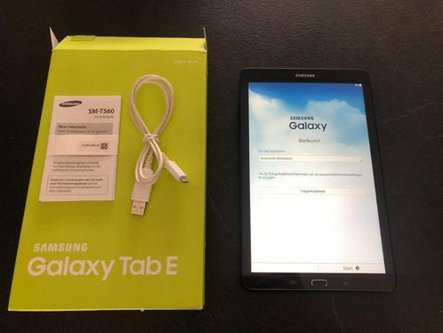 Samsung Tablet Galaxy Tab E met toebehoren, Computers en Software, Android Tablets, Zo goed als nieuw, Wi-Fi, 9 inch, 128 GB, Uitbreidbaar geheugen