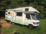 Mercedes 407 D 1983 oldtimer camper 4 slaapplaatsen, Integraal, Afzuigkap, Particulier, Luifel