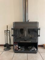 Wanders Vestalia 800 -  Houtkachel - Dubbeldeurs, Huis en Inrichting, Ophalen, Zo goed als nieuw, Hout, Houtkachel