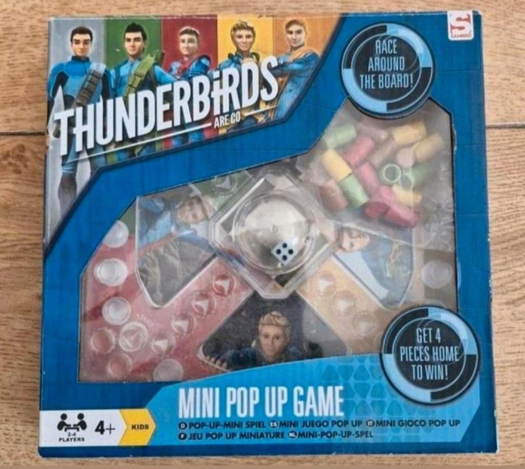 Mini Pop Up Game Thunderbirds, Ophalen of Verzenden, Zo goed als nieuw