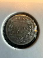 5 cent 1863 koning Willem 3 (gulden), Koning Willem III, Zilver, Ophalen of Verzenden, Losse munt
