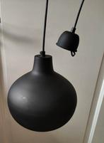 Metalen zwarte hanglamp 25cm, Huis en Inrichting, Ophalen, Gebruikt, Metaal, Minder dan 50 cm