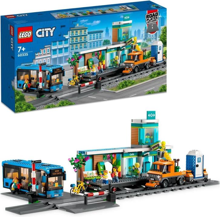 60335 LEGO City: Treinstation - Nieuw in doos!!, Kinderen en Baby's, Speelgoed | Duplo en Lego, Nieuw, Lego, Complete set, Ophalen of Verzenden