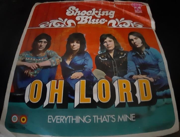Shocking Blue – Oh Lord (Nederpop), Cd's en Dvd's, Vinyl Singles, Gebruikt, Single, Pop, 7 inch, Ophalen of Verzenden